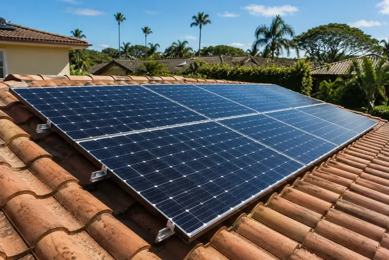 Installation de panneaux solaires à Alex